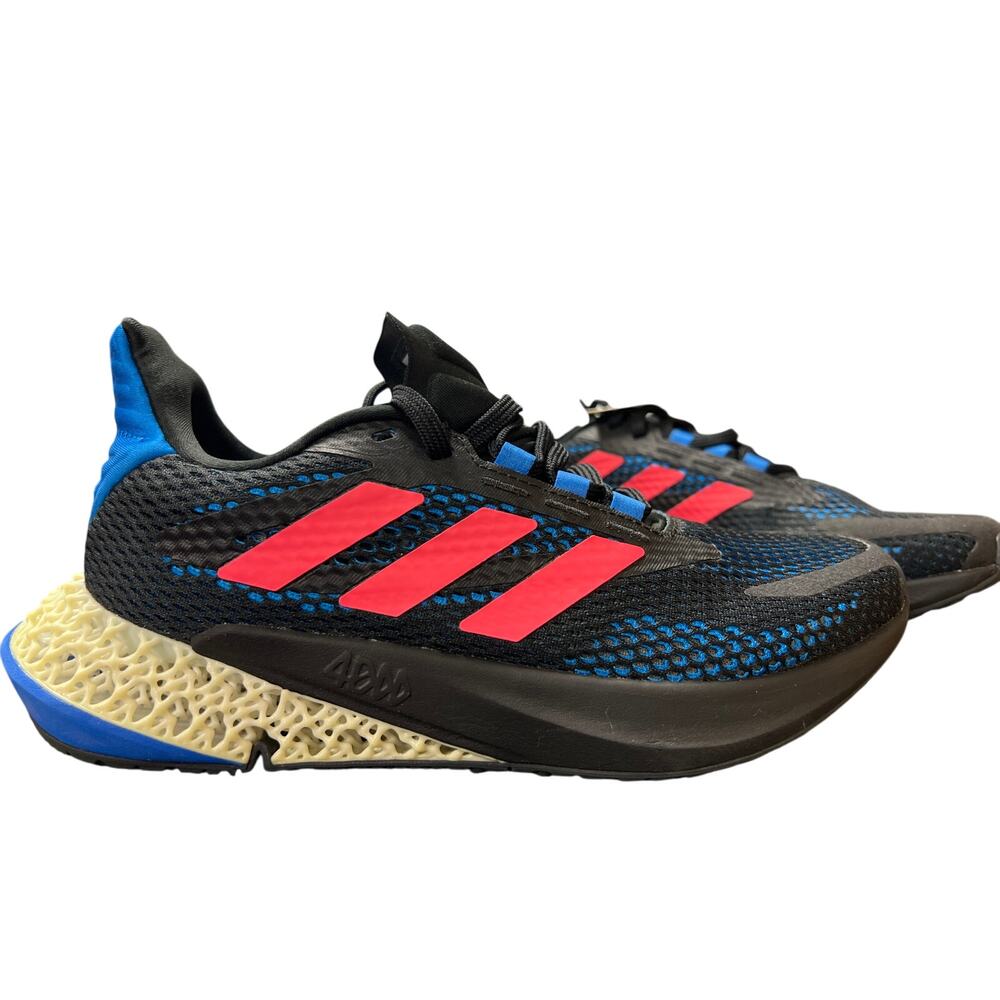 adidas 4DFWD_Pulse J GZ4004 Kid's Sneakers Core Black Turbo Blue Rush Size 6